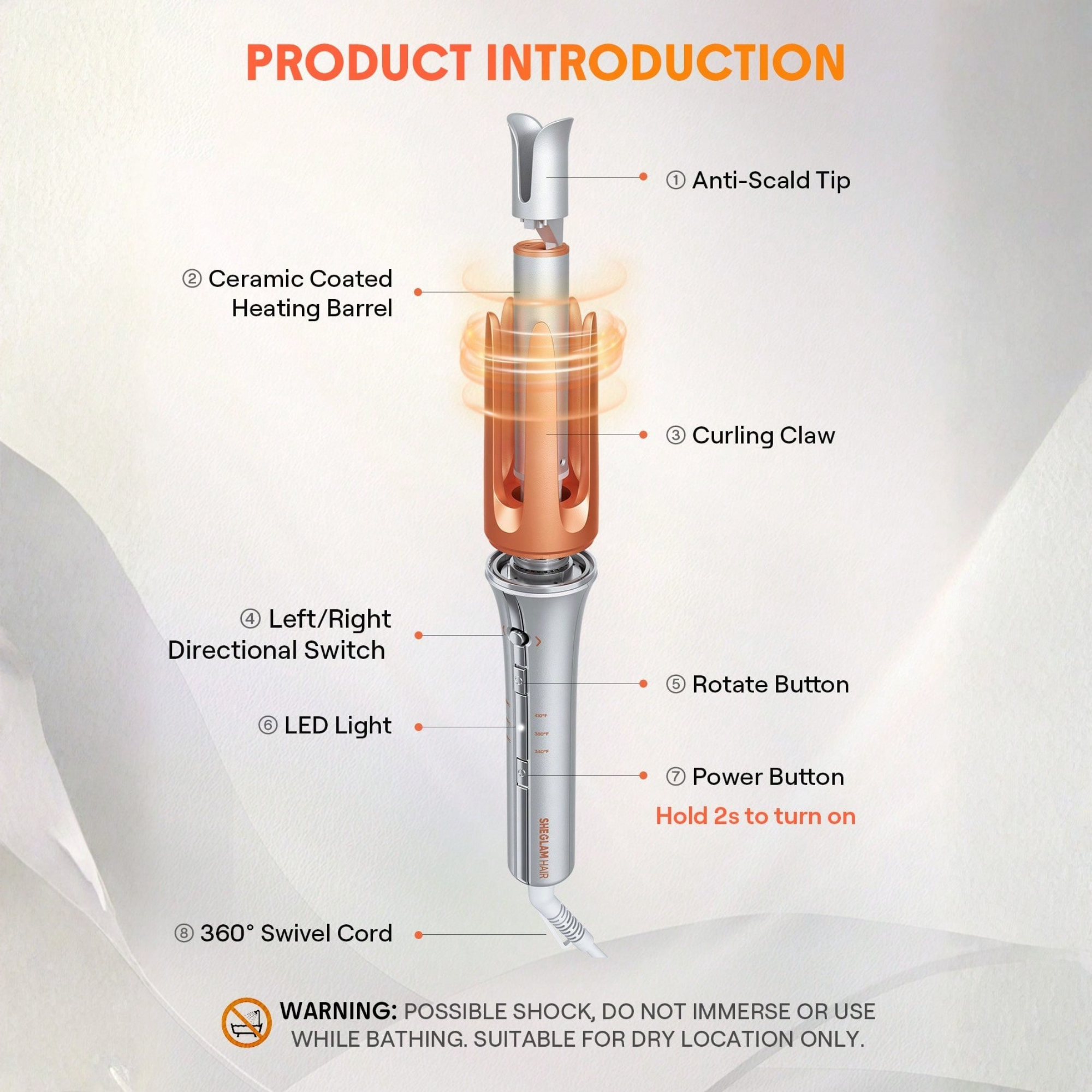 SHEGLAM It-Curl™ One-Touch Instant Curler